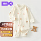 婧麒（JOYNCLEON）嬰兒衣服連體衣春秋裝小月齡純棉寶寶男女爬服新生兒哈衣長袖超萌 小樹熊兔 66cm 【3-6個月，體重6.8-8.9kg】