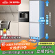 索伊260升兩門(mén)家用全風(fēng)冷無(wú)霜嵌入式超薄節能大容量零嵌冰箱 【K5零嵌款】260升底部散熱