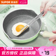 蘇泊爾（SUPOR） 煎鍋平底鍋不粘鍋迷你小尺寸煎蛋煎餅鍋燃?xì)饷骰饘Ｓ?EJ16FN01 磁爐通用 16cm
