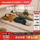 Naturehike挪客奶酪自動(dòng)充氣墊 戶(hù)外折疊睡墊床加厚氣墊床露營(yíng)床墊防潮地墊 杏仁黃/雙人/10cm/氣泵款