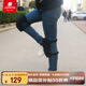 君羽（JUNYU） 防風(fēng)寒羽絨護(hù)膝鵝絨800蓬冬季加厚防風(fēng)男女電動車擋風(fēng)保暖C35004 黑色