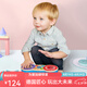 Hape兒童音樂玩具 智能觸控木制電子鋼琴男女小孩音律早教玩具 800898 智能觸控電子鼓