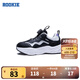 ROOKIE童鞋跑步鞋易穿脫免系帶兒童【網(wǎng)眼透氣】旋轉(zhuǎn)扣運(yùn)動(dòng)鞋 黑/白 【網(wǎng)眼透氣 免系帶】 33 【建議腳長(zhǎng)20.5cm】