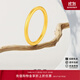 曼卡龍黃金戒指足金素圈-簡(jiǎn)戒指女款簡(jiǎn)約古法禮物送女友 2.9g-17號手寸