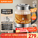 蘇泊爾（SUPOR）1.5L 純鈦養生壺 煮茶壺燒水壺 恒溫煮茶器 加大濾網(wǎng) 電熱水壺保溫花茶壺 0膠水 SW-15YQ62