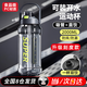 時(shí)貿運動(dòng)水杯男生軍訓專(zhuān)用水壺超大容量2000ml杯子外出攜帶運動(dòng)噸噸桶 【黑色2000ml】大容量運動(dòng)水杯