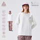 LAZY DAY TREND戶外吸濕速干索羅娜長(zhǎng)袖T恤男秋季7A抗菌防螨蟲運(yùn)動(dòng)上衣 雪花灰 M
