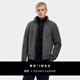 加拿大鵝（Canada Goose）Lawson 男士黑標(biāo)羊毛抓絨外套拉鏈夾克大鵝外套 7049MB 211 采石場(chǎng)灰 L