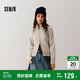 森馬（Semir）針織開衫女修身正肩溫柔系2024冬季高領(lǐng)絞花衣服顯瘦109724106003