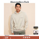 ABERCROMBIE & FITCH男裝25春季經(jīng)典LOGO毛圈布美式寬松長(cháng)袖套頭連帽衛衣KI122-5261 米黃色 M (180/100A)