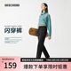 斯凱奇（Skechers）閃穿褲夏季女士休閑褲修身顯瘦運動褲吸濕速干九分褲長褲P225W293