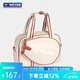 威克多（VICTOR）羽毛球包活力女生復古多功能單肩背包BR5914 BR5914/V 卡其