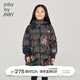 jnby by JNBY[江南布衣童裝]冬羽絨服中長(cháng)款保暖可愛(ài)印花男女童兒童1NBC12690 909粉咖系 110 cm