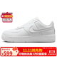 耐克NIKE女休閑板鞋空軍一號 AIR FORCE 1運動(dòng)鞋FJ7409-100白色38.5