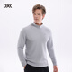 XBIONIC艾德空氣層半開(kāi)拉鏈衛衣男長(cháng)袖T恤休閑舒適秋冬新品 25837 鈦鋅灰 L