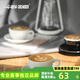 MHW-3BOMBER轟炸機咖啡拿鐵杯 咖啡杯 咖啡廳家用 拉花杯 簡(jiǎn)約陶瓷杯碟 防燙 【加厚杯口】拿鐵杯-米白色280ML