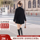 絲柏舍翻領(lǐng)西裝2025秋裝新款女裝休閑雙排扣長袖西服外套
