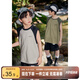左西男童背心夏季純棉2025新款兒童無(wú)袖T恤上衣男孩衣服 黑色 150