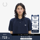Fred Perry男士POLO衫2025夏季休閑麥穗重磅短袖多彩T恤M6000 608/海軍藍 L 此款尺碼偏大