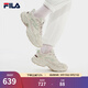 斐樂(lè )（FILA） 【楊冪同款】女鞋情侶運動(dòng)鞋情人節蕨草鞋休閑鞋老爹鞋情侶鞋 豆腐白/瑚草綠-TS【女款】 36