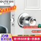 固特【GUTE】球形鎖不銹鋼臥室門鎖室內(nèi)衛(wèi)生間圓球型鎖銅鎖芯 【鋼色】【長舌+短舌】 左右方向通用
