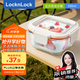 樂扣樂扣（locknlock）【開學(xué)季】耐熱玻璃飯盒微波爐水果保鮮盒便當(dāng)盒LTG214W_500ml