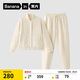 蕉內絨絨501H睡衣睡褲女士珊瑚絨長(cháng)袖長(cháng)褲秋冬季情侶可外穿家居服套裝