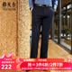 雅戈爾（YOUNGOR）休閑褲男商務(wù)休閑水洗褲褲子自然垂順易打理新品 GCSX323005FWA藏青色 34 84A