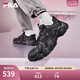 FILA 斐樂貓爪鞋4代女鞋老爹鞋情侶運動鞋復古時尚休閑鞋網面透氣 【男款】黑-BK 41