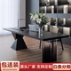 安耐意式極簡(jiǎn)家用辦公桌客廳雙人學(xué)習(xí)桌客廳實(shí)木書桌設(shè)計(jì)師電腦桌 黑色橡木（ENF級(jí)進(jìn)口海洋板） 2000x800x750mm