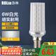 洛林（ROLin）led燈泡吊燈玉米泡無影泡E14小螺口家用超亮節(jié)能燈泡6W白光