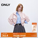 ONLY2025秋季新款時尚休閑風(fēng)短款寬松高領(lǐng)風(fēng)衣外套女|125136015 C19季淺粉色 M