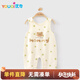 優(yōu)奇嬰兒衣服男女寶寶春秋背帶褲嬰幼兒早秋連體衣爬服可愛外出哈衣