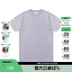 Champion冠軍棉T恤男夏季美式復(fù)古運動情侶圓領(lǐng)簡約多巴胺穿搭短袖上衣女 香芋紫 L