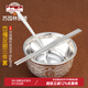 蘇園林銀樓百福熟銀999足銀碗筷勺餐具2025蛇年首寶寶滿(mǎn)月三件套生日禮 蘇州倉刻字-寶寶款三件套約160克