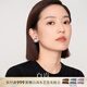 白嵐繞圈珍珠耳夾女S925銀耳飾設(shè)計感時尚優(yōu)雅氣質(zhì)生日禮物送老 S925銀&淡水珍珠