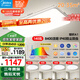 美的（Midea）LED吸頂燈客廳大燈臥室燈餐廳全光譜護(hù)眼高顯5燈燈具A1包安裝