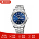 西鐵城男士太陽(yáng)能手表REGUNO鋼帶水晶玻璃防水男表KM1-211 日本直郵 KM1-211-71