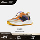 Clarks其樂輕動系列女鞋新品撞色厚底老爹鞋時尚舒適休閑運(yùn)動鞋 黑色 261747304 37