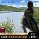 CinvaiKrose 秋冬季旅游斗篷披肩女高級(jí)感保暖外搭大外套披風(fēng) 水墨色