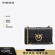 PINKO【品高】女包經(jīng)典單肩飛鳥(niǎo)包黑色送女友禮物100053A0F1