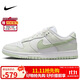 耐克NIKE板鞋女子休閑鞋 DUNK 運動(dòng)鞋IB4647-131白綠36