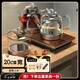 茶皇子（CHAHUANGZI）自動(dòng)上水電熱水壺嵌入式燒水煮茶臺(tái)燒水壺一體機(jī)煮茶器底部上水茶具整套電熱水壺 1L 三合一（尺寸37*20cm）