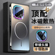 易步寬登適用iqoo13手機殼vivoiqoo13保護套鏡頭全包散熱氣囊防摔軟硅膠高顏值不擋呼吸燈款 【升級款石墨黑】細紋磁吸-AR增透 iqoo13