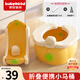世紀寶貝（babyhood）兒童馬桶寶寶便攜折疊小便盆座便器 車載戶外(20個清潔袋+收納袋)