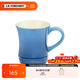 酷彩（Le Creuset） 炻瓷400毫升馬克杯子咖啡早餐辦公家用茶水杯麥片早餐杯陶瓷歐式 400ml馬克杯馬賽藍