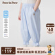 PawinPaw【防蚊】卡通小熊童裝2025年春夏新款女寶寶寬松休閑純棉防蚊褲 Blue藍色/50 110 cm