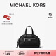MICHAEL KORS邁克高仕 MK【七夕禮物】Williamsburg 女士迷你斜挎包保齡球包 黑色 001 迷你 順豐空運(yùn) 極速發(fā)貨