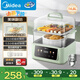 美的（Midea）電燉鍋電蒸鍋 火鍋電燉盅煲湯輔食燕窩14.8L隔水燉0涂層不銹鋼內(nèi)膽 燉蒸煮一體多功能鍋 DZC18J56