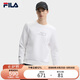 FILA 斐樂(lè)官方黃景瑜同款男子套頭衛(wèi)衣2025秋冬時(shí)尚簡(jiǎn)約休閑針織上衣